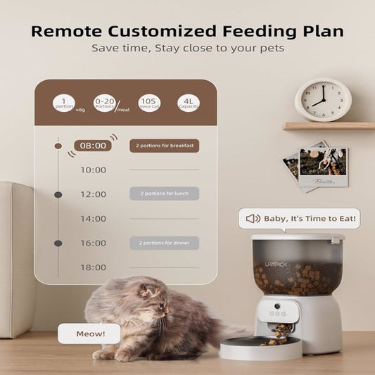 Automatic Cat Feeder  With Camera, Shipped From FBA Warehouse, Banned From Sale By Amazon