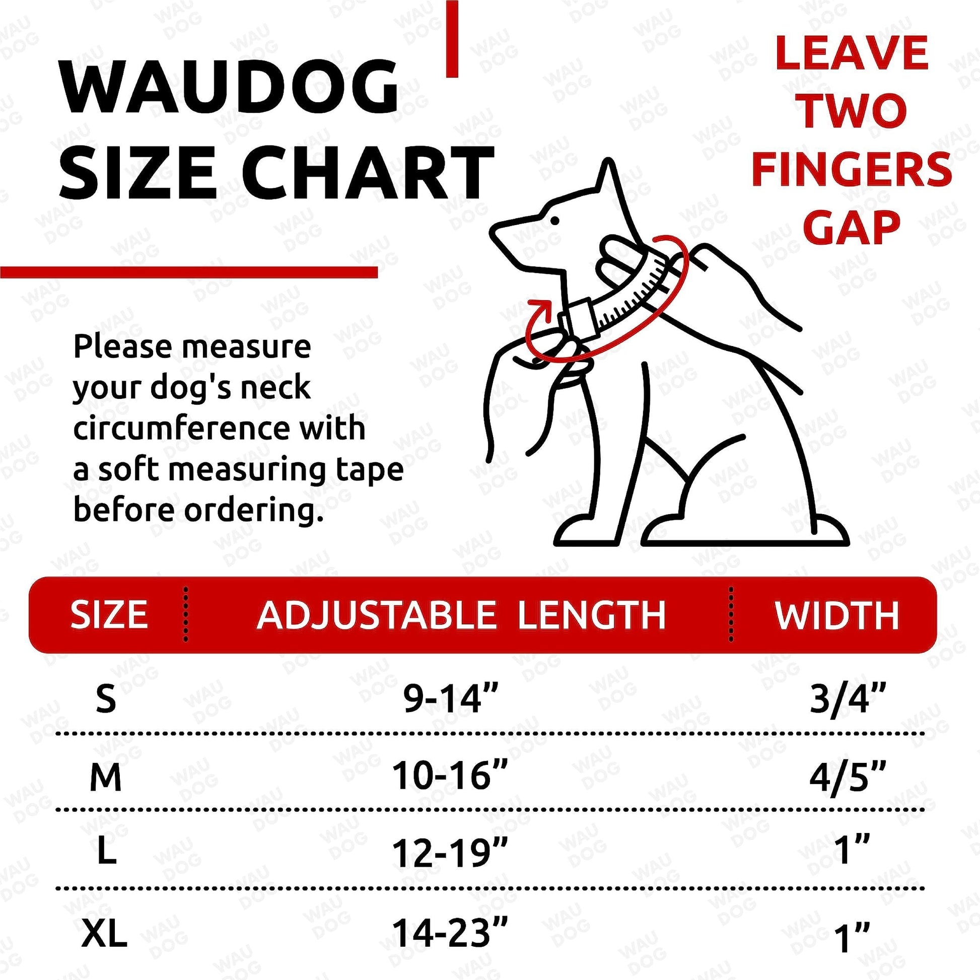 Black Waterproof Dog Collar Adjustable for Medium Dogs 1016 Inch Neck